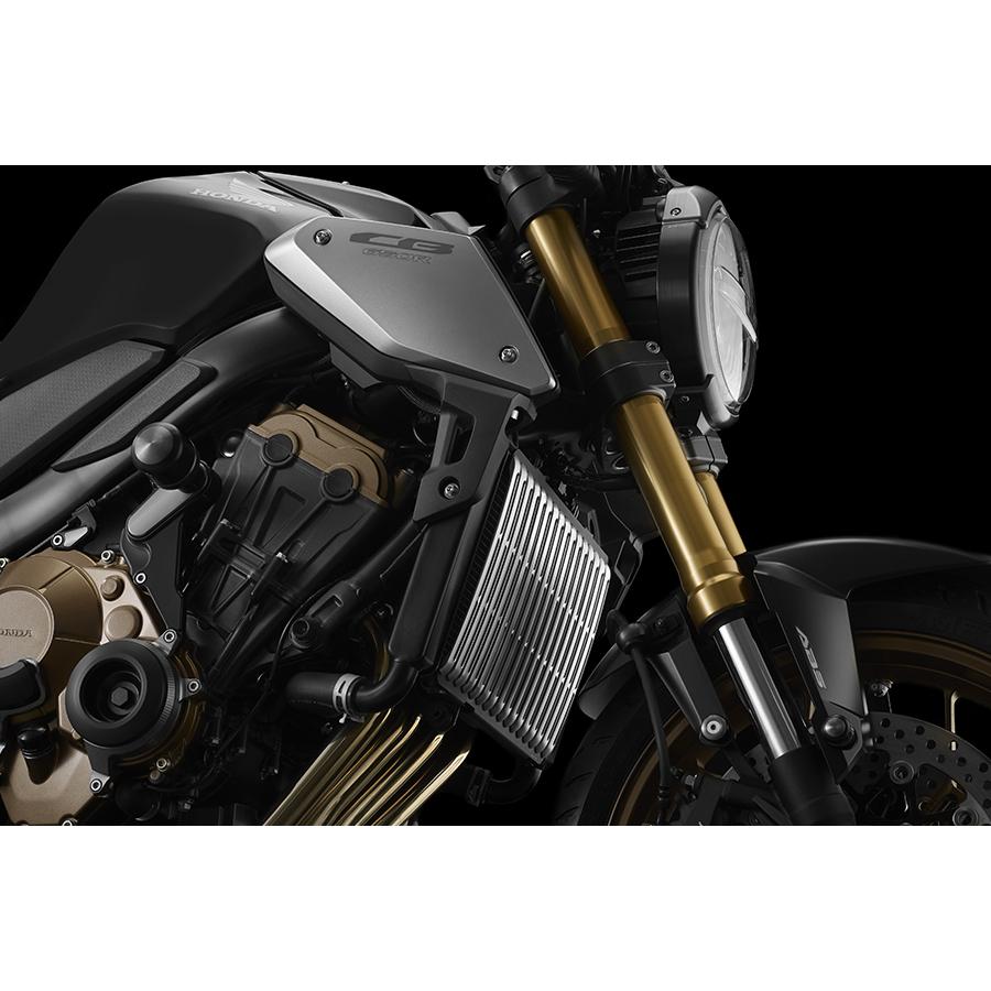 BIKERS (バイカーズ) ラジエターガード アルミ シルバー CBR650R CB650R H0594-SLV