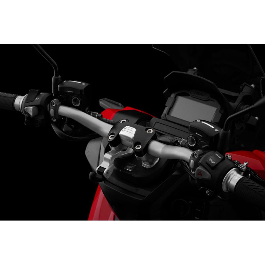BIKERS (バイカーズ) ハンドルバークランプ28.6mm ブラック ADV150 H0714-BLK