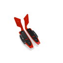 BIKERS (バイカーズ) フロアパネル フロアボード レッド/ブラック ADV150 H0718-RED-BLK