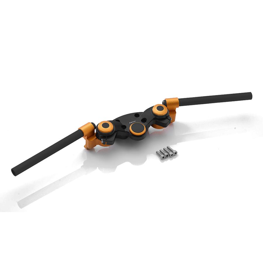 メーカー名：バイカーズメーカー品番：H0724-OGDバイカーズとは、タイ王国でアルミビレットパーツを製造するアクセサリーメーカーです。独創的なデザインと美しいカラー配色を重視し、品質はタイブランドの中でもトップクラス。豊富なカラーバリエーションの中からお好みの一品をお選び頂けます。販売備考：オレンジゴールド バーエンド別売(H0712) 参考納期に表示されている日付は現地メーカーに在庫が有り、これから取寄せた場合の参考納期となります。　カラーによって納期が大幅に変動しますので、納期変更の際は予めご容赦下さい。適合情報：ホンダ[HONDA] ADV150 20-22ホンダ[HONDA] ADV160 23-24色[カラー]：オレンジゴールド材質[素材]：アルミ付属品：取付ボルト型番：H0724備考：高さ・絞り角調整可能 ホース類変更不要 バーエンド別売(品番BK-H0712-BLK)