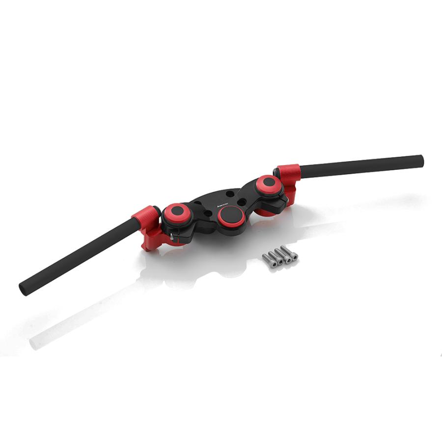 Rakuten - BIKERS (バイカーズ) アジャスタブルセパレートハンドル レッド ADV160 ADV150 H0724-RED