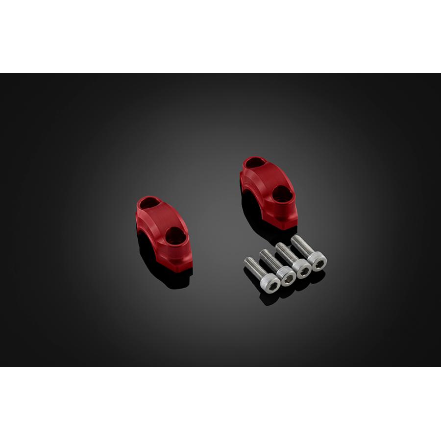 BIKERS (バイカーズ) ハンドルバークランプ 2個 レッド X-ADV H0922-RED