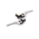 BIKERS (バイカーズ) 可倒式 アジャスタブル レバーセット シルバー CBR650R CB650R H1035-SLV