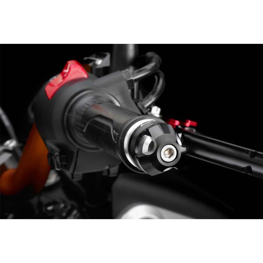 BIKERS (バイカーズ) ハンドルバーキャップ 2個 ブラック BIKERSアルミハンドルバー用 H0245-BLK