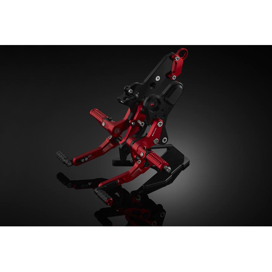 BIKERS (バイカーズ) バックステップ レッド グロム GROM H0400-RED