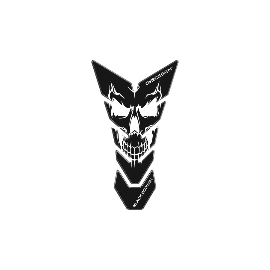 ONEDESIGN(ワンデザイン) タンクパッド スカル5 ブラック