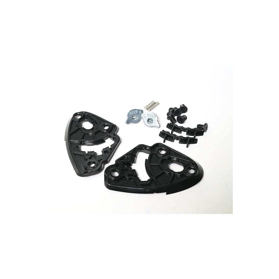 ZEALOT (ジーロット) リペア ブレードランナー シールドピボットベース フルフェイスヘルメット用 ブラック BRJR0023