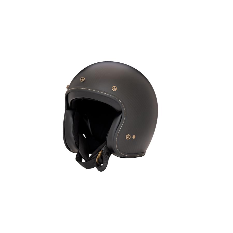 メーカー名：ジーロットメーカー品番：FJ0017/Lカタログ品番：P110-1485FlyboyJet2 （フライボーイジェット2） クラス最高域の軽さを誇るジェットヘルメット。帽体のシルエットにこだわり、BELL500タイプの縦に長いシェル形状を採用。帽体表面にカーボン、内側にFRPファイバーグラスを採用するハイブリット製法で、軽くても丈夫な設計となっています。2型よりベルトサポートまで脱着可能となり、内装はフル脱着式となりました。※あご紐ベルトはブラウンのみ。本格的なカーボンジェットヘルメットをこのプライスでお届けします。販売備考：規格:SG 重量:約800g 帽体:ツヤ消しクリア仕上げ 内装色:ブラック ※あご紐ベルトブラウン規格表示：SG色[カラー]：マットブラックサイズ：Lサイズ（59〜60cm）重量[グラム]：850材質[素材]：カーボン/FRP幅：241高さ：255奥行(引き)：270