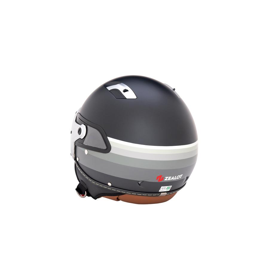 ZEALOT (�������å�) ����饤��2 ����ʡ�������ɥ����å� �ޥåȥ֥�å�/���졼 M������ 55-56cm JR0018/M