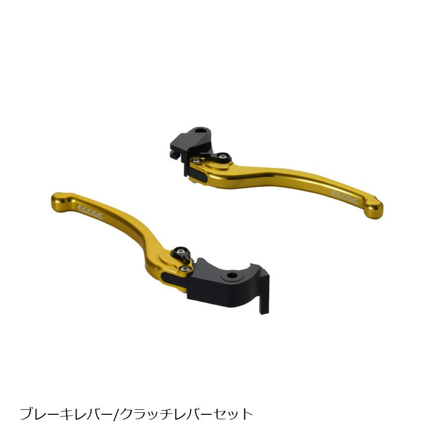 EFFEX (エフェックス) スムースフィットレバー ゴールド Z900RS Z1000 Ninja1000 ニンジャ1000