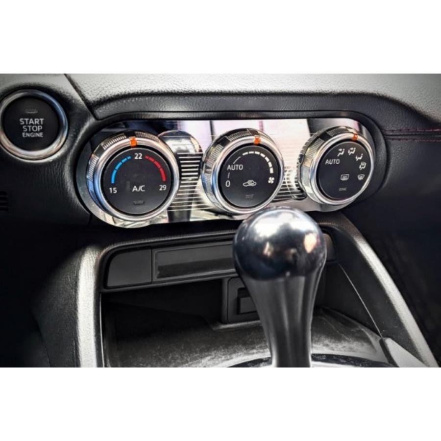 ジャスパフォーマンス エアコンパネルカバー ミラーポリッシュ ND5RC/NDERC/ND5RE/NDERE 2126