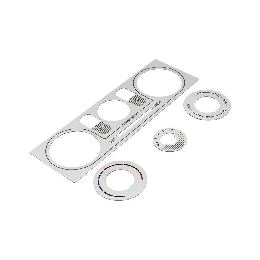 ジャスパフォーマンス エアコンパネル ステンレスヘアライン NB6C/NB8C 2128