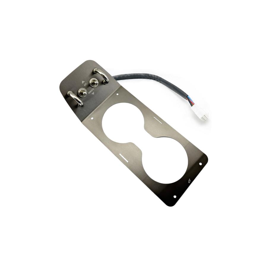 ジャスパフォーマンス カップホルダー P/Wスイッチ一体型 ブラックステンレスヘアライン NA6C/NA8C 2167