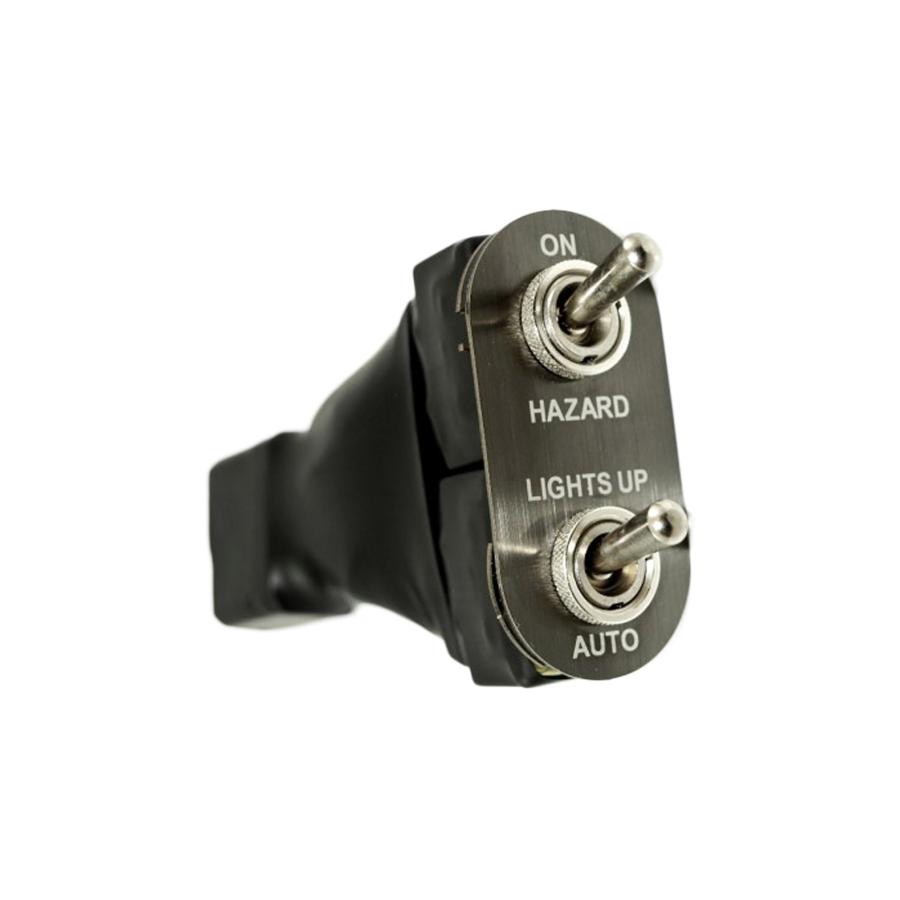 ジャスパフォーマンス ハザード＆リトラスイッチ ブラックステンレスヘアライン NA6C/NA8C 2183