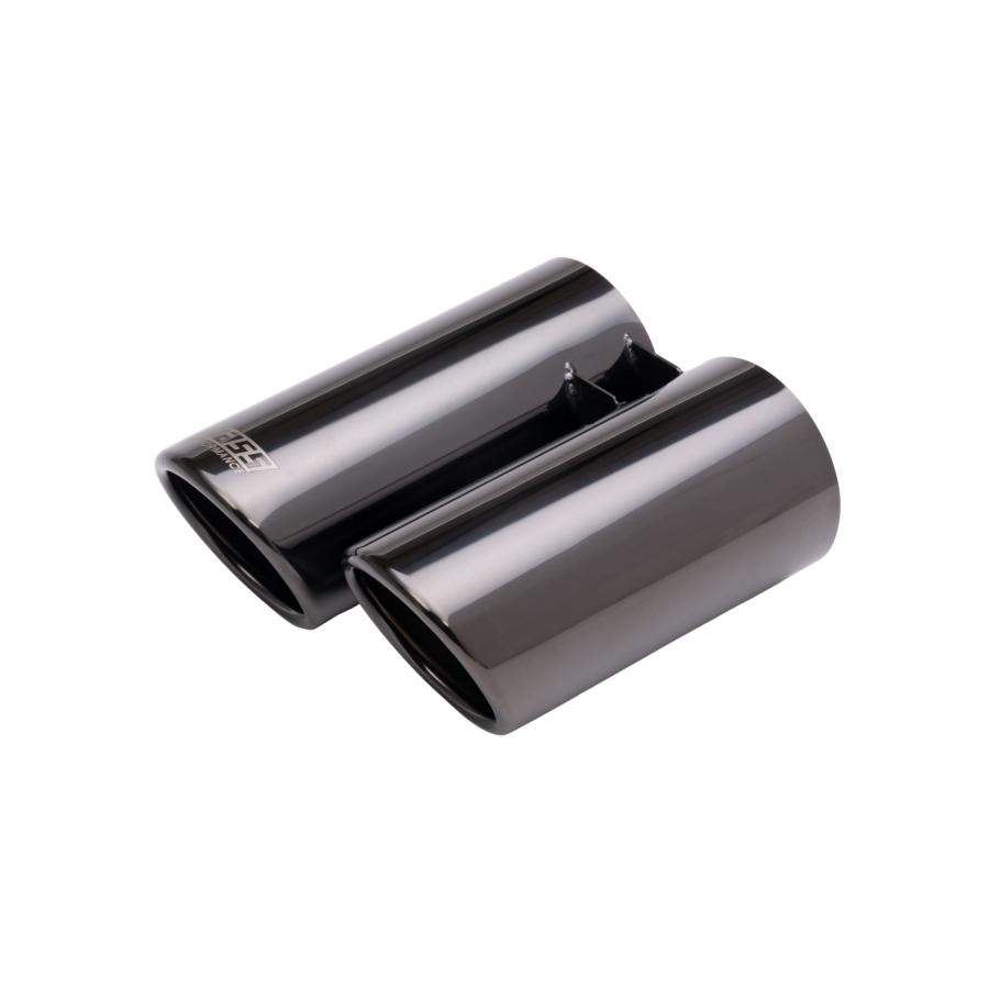 ジャスパフォーマンス マフラーカッター クロームブラック ND5RC/NDERC/ND5RE/NDERE 6078