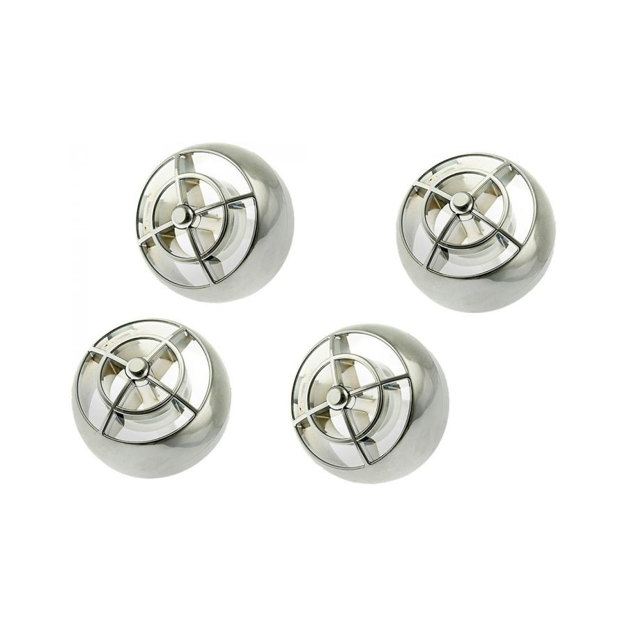 アイエルモータースポーツ エアコンベントボール クローム NA6CE/NA8C/NB6C/NB8C NAB-0040C