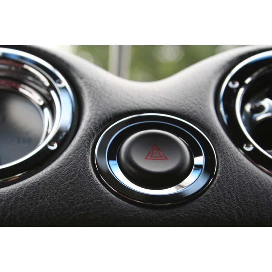 アイエルモータースポーツ ハザードボタントリムリング クローム NB6C/NB8C NB0-0122C