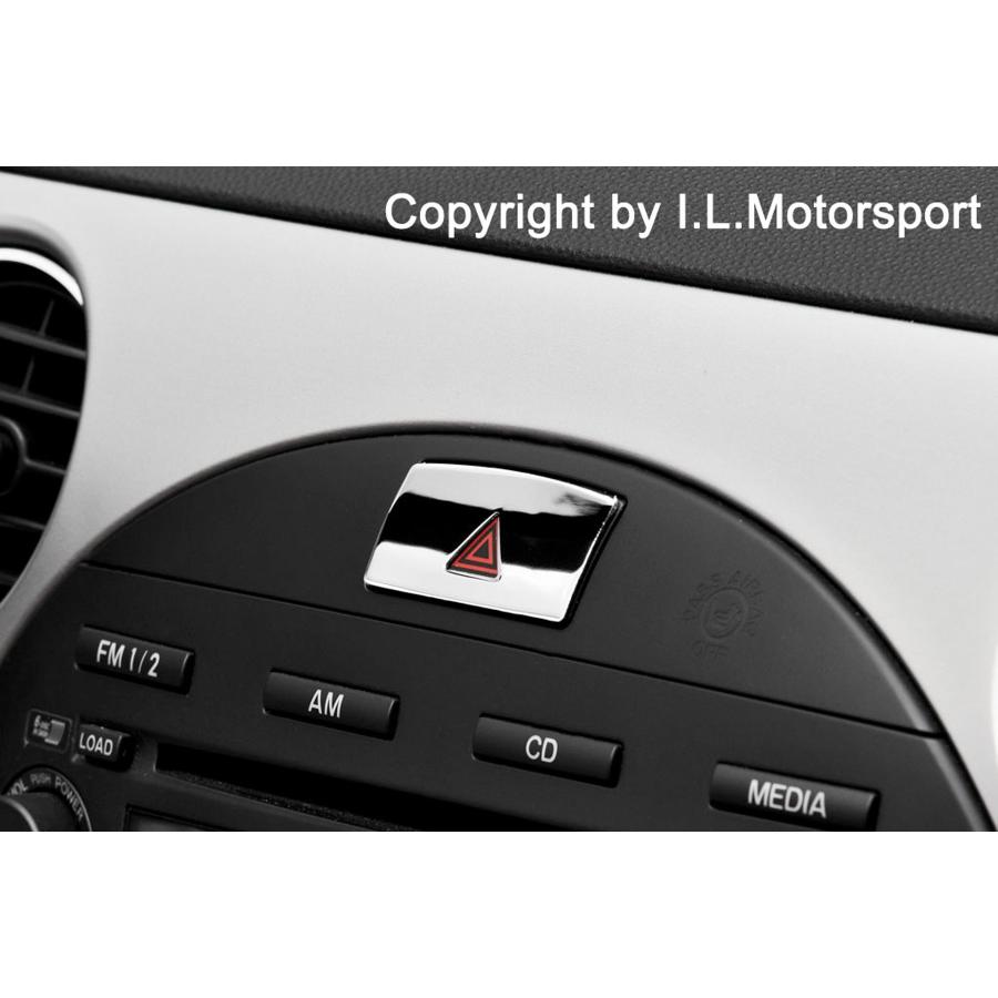 ILモータースポーツ (アイエルモータースポーツ) ハザードスイッチカバー クローム NCEC NC0-0015C