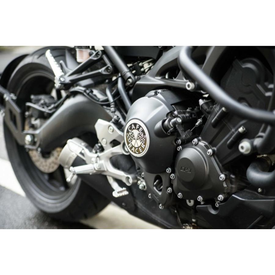 Motone(モートーン) エンブレム CAFE RACER アルミ 1個 汎用 SNG141