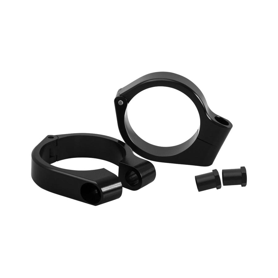 モートーン フロントウインカーステー Φ47フォーククランプ M8用 ブラック Bonneville Bobber Speedmaster CL8-047B