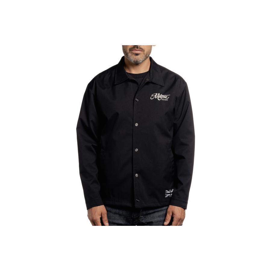 モートーン コーチジャケット ブラック L DPG002-L