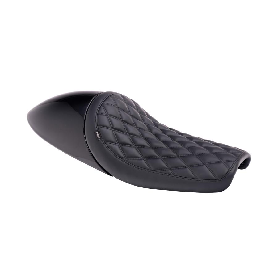 モートーン シート FASTBACK カフェレーサー ブラック T100/T120 SpeedTwin900 Scrambler900 MSM041