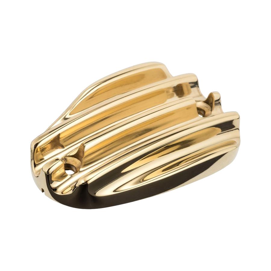 Motone(モートーン) マスターシリンダーキャップ リブ ブラス T100 T120 Bobber Speedmaster MMU511