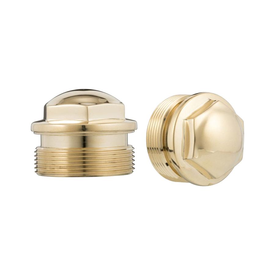 Motone(モートーン) フロントフォークキャップ GUVNORS ブラス T100 StreetTwin Streetスクランブラー Scrambler MMU512