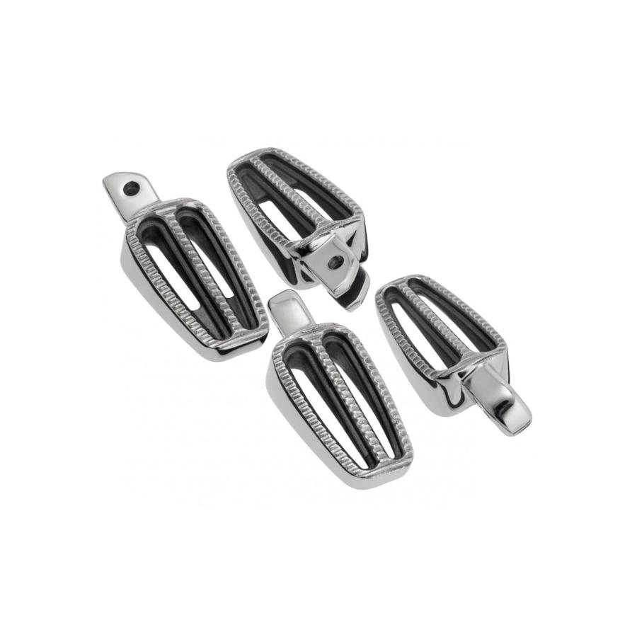 Motone(モートーン) フットレスト フロント/リア用 ステンレス ポリッシュ T100/T120 SpeedTwin900 スクランブラー Scrambler900 MMU522