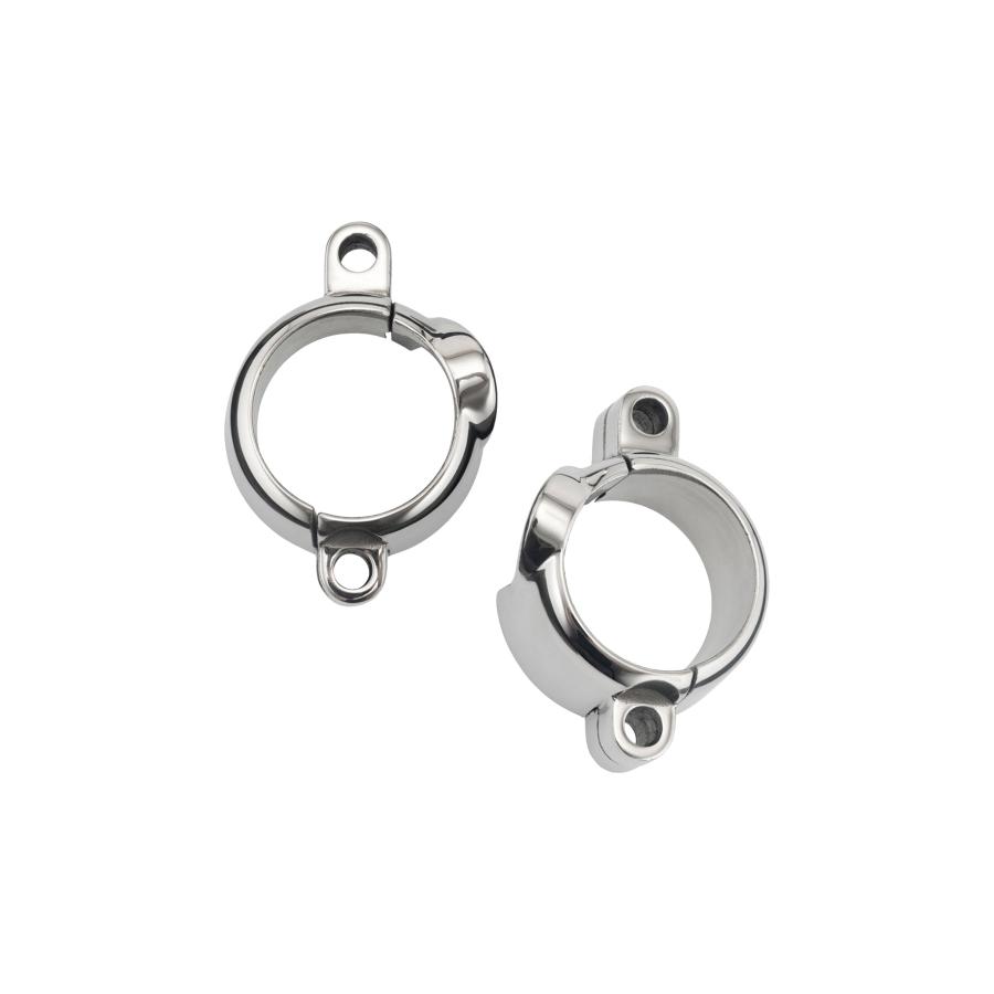 Motone(モートーン) エキゾーストクランプ ステルス ポリッシュ T100/T120 SpeedTwin900 スクランブラー Scrambler900 MMU527