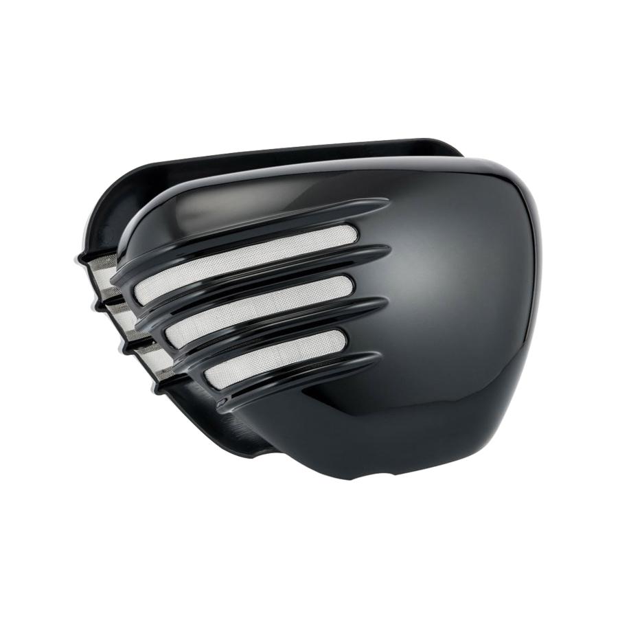 Motone(モートーン) サイドカバー リブ グロスブラック T100 Street Twin/Speed Twin 900 MTE140