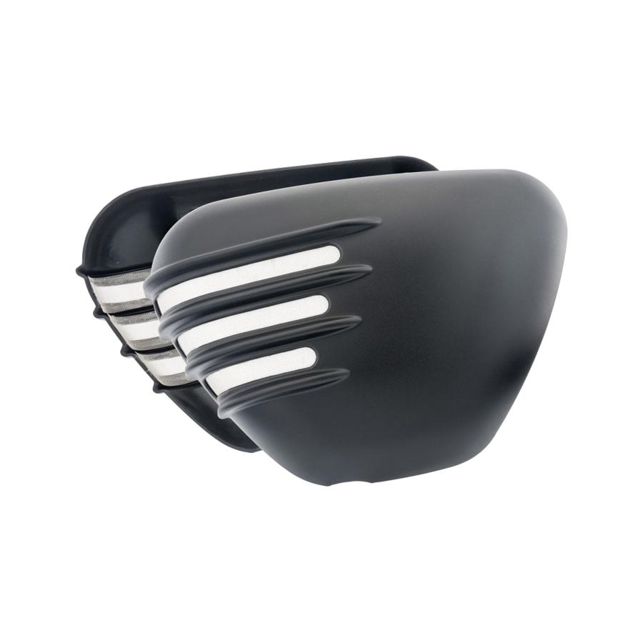 Motone(モートーン) サイドカバー リブ マットブラック T100 Street Twin/Speed Twin 900 MTE141