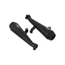 Motone(モートーン) スリップオンマフラー SATURN V ブラック ボンネビル T100/T120 MTE159(2)