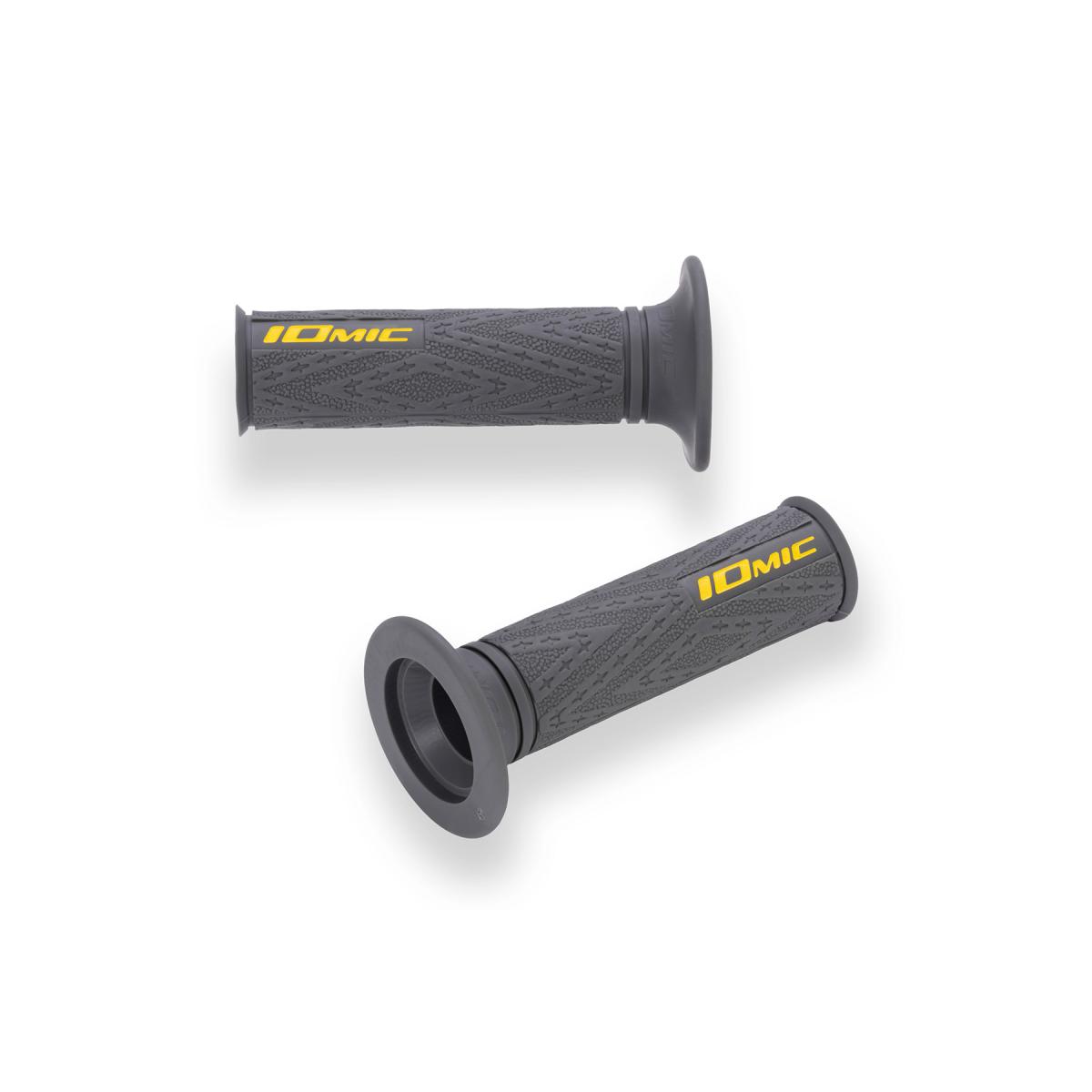 Rakuten - イオミック iX-MCグリップ　グレー/イエロー118mm IX02YL