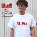 BILLVAN ビルバン アメカジ ヴィンテージ 擦れロゴ へヴィーウェイト半袖Tシャツ メンズ