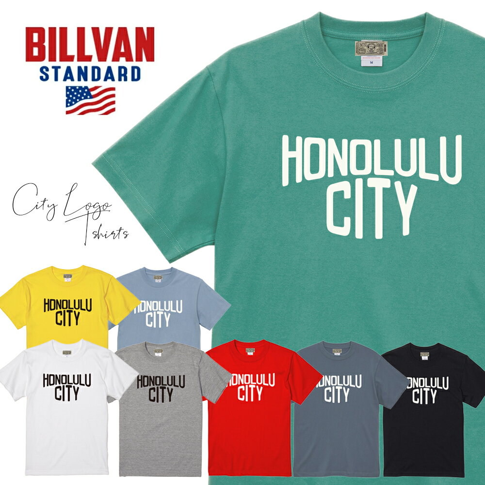 Rakuten - BILLVAN STANDARD ビルバン HONOLULU CITY 都市Tシャツ 625sshnc アメカジ