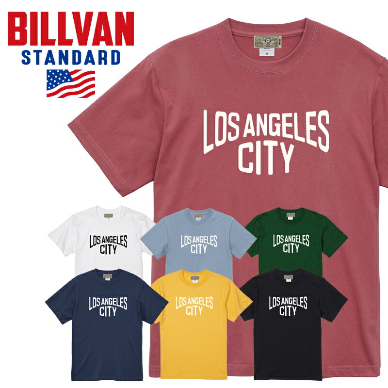 BILLVAN STANDARD ビルバン LOS ANGELES CITY アメリカンTシャツ 240601los アメカジのサムネイル