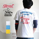 FAR EAST POWER COMPANY アメカジYOUR ELECTRICバックプリントTシャツ　FEPC0003 メンズ アメカジ