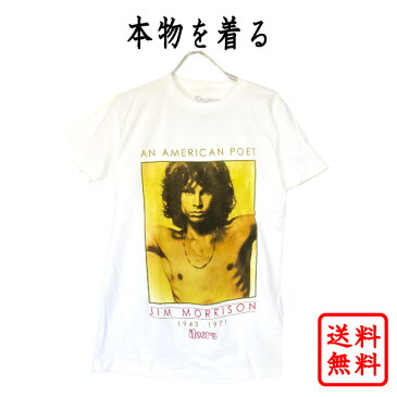 ザ・ドアーズ THE DOORS 正規品 ドアーズ tシャツ ホワイト 白 ロックtシャツ オフィシャル メンズ レディース 【追跡可能メール便】【送料無料】【ネコポス】【ジムモリソン】【ヤングライオン】