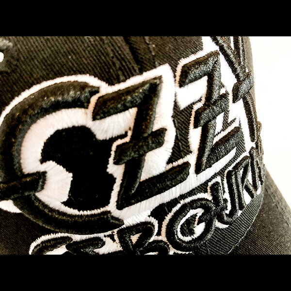 オジー・オズボーン OZZY OSBOURNE 正規品 キャップ オジーオズボーン ブラック 黒 CAP 帽子 ロゴ ロゴ刺繍 サイズ調整可 タグ付 ベースボールキャップ ローキャップ バンドキャップ オフィシャル メンズ レディース【LOGO】