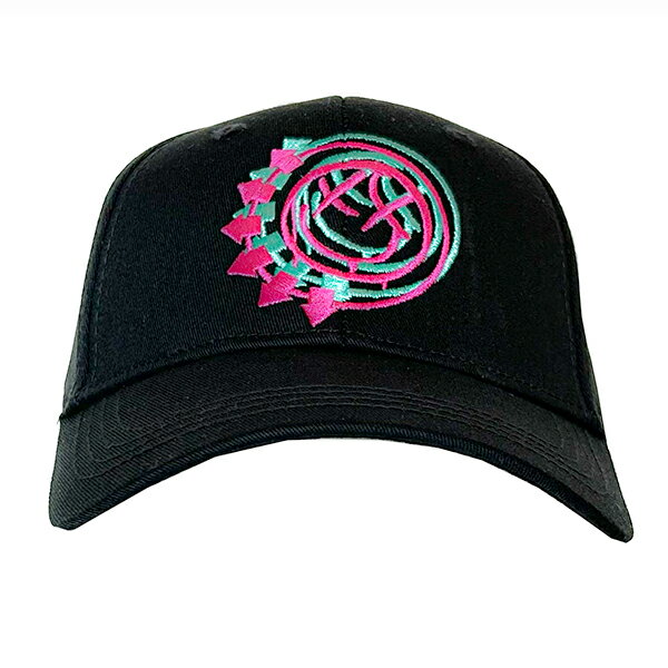 ブリンク182 BLINK-182 正規品 キャップ ブリンク182 Blink182 スマイル 公式 ブラック 黒 CAP 帽子 サイズ調整可 ベースボールキャップ オフィシャル メンズ レディース スナップバック