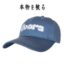 ドアーズ THE DOORS 正規品 キャップ 帽子 CAP デニム・ブルー CAP DOORS バンドキャップ オフィシャル メンズ レディース サイズ調整可 スナップバック