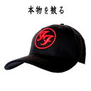 フー・ファイターズ FOO FIGHTERS 正規品 キャップ FooFighters フーファイターズ フーファイ ブラック 黒 CAP 帽子 サイズ調整可 ...