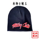 モトリー・クルー MOTLEY CRUE MotleyCrue モトリークルー 正規品 ニット帽 キャップ ブラック 黒 ビーニー 帽子 CAP バンドキャップ...