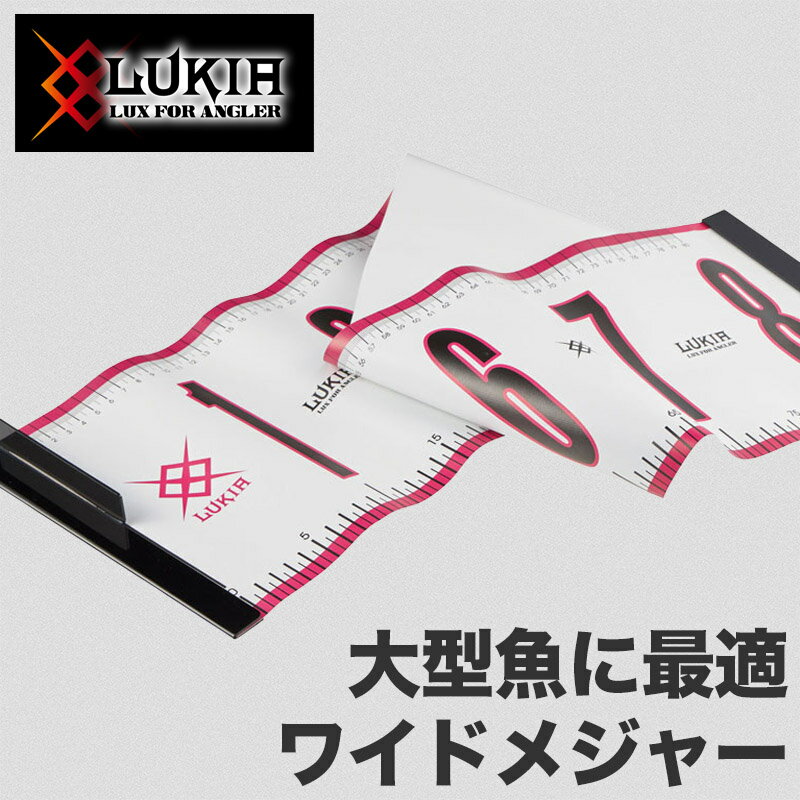 釣り メジャー ワイドメジャー 大型魚対応 釣果計測 シーバス 青物 ヒラマサ ブリ タチウオ ルアー 釣具 フィッシング 測定メジャー サイズ計測 防水メジャー 折りたたみ メジャーシート 釣行 便利アイテム 船釣り 海釣り 淡水 ランガン 収納 コンパクト 計測シート 計測