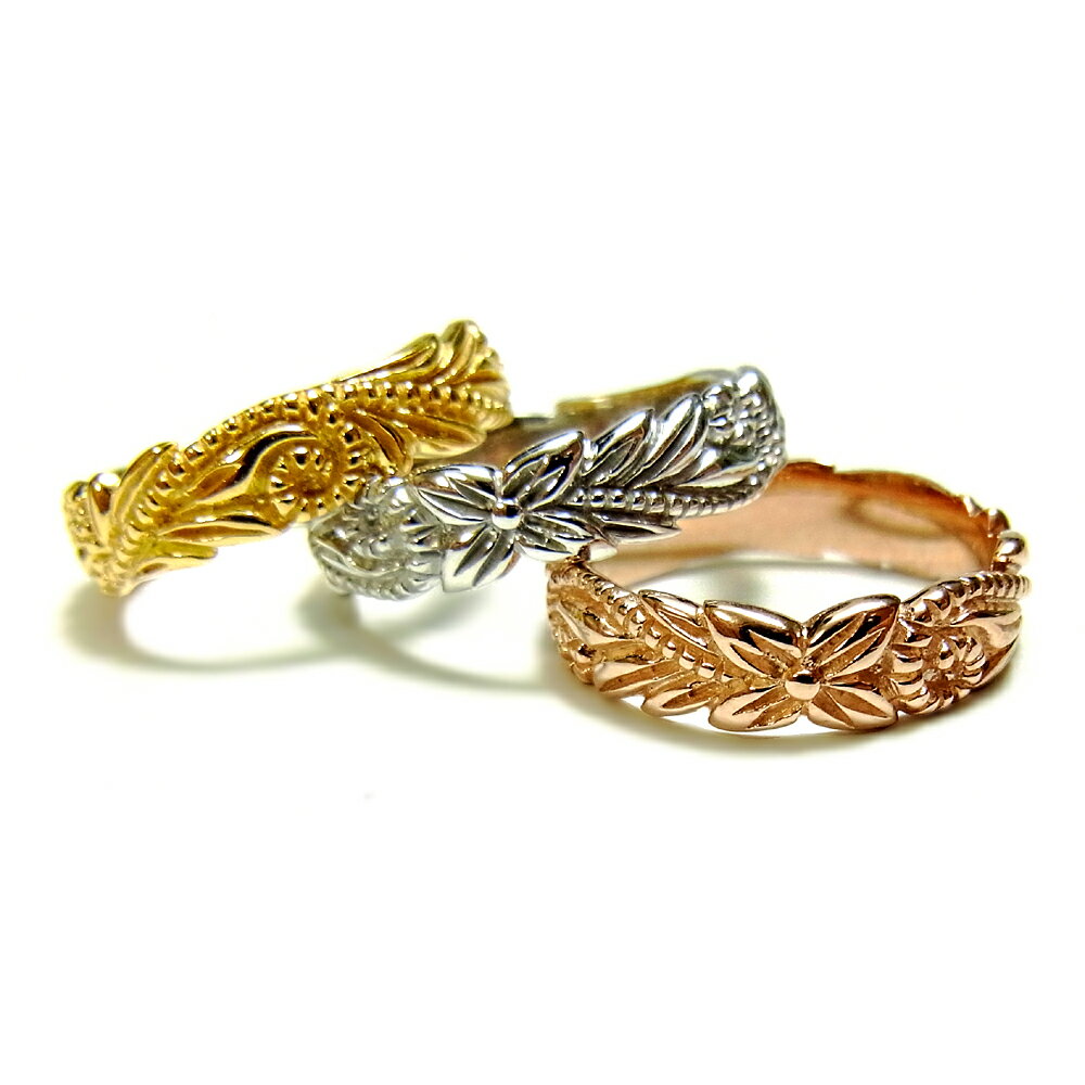 ハワイアンジュエリー リリ エグゼクティブ プラチナ 仕上げ サーフ リング 指輪 レディース メンズ シルバー925 誕生日 記念