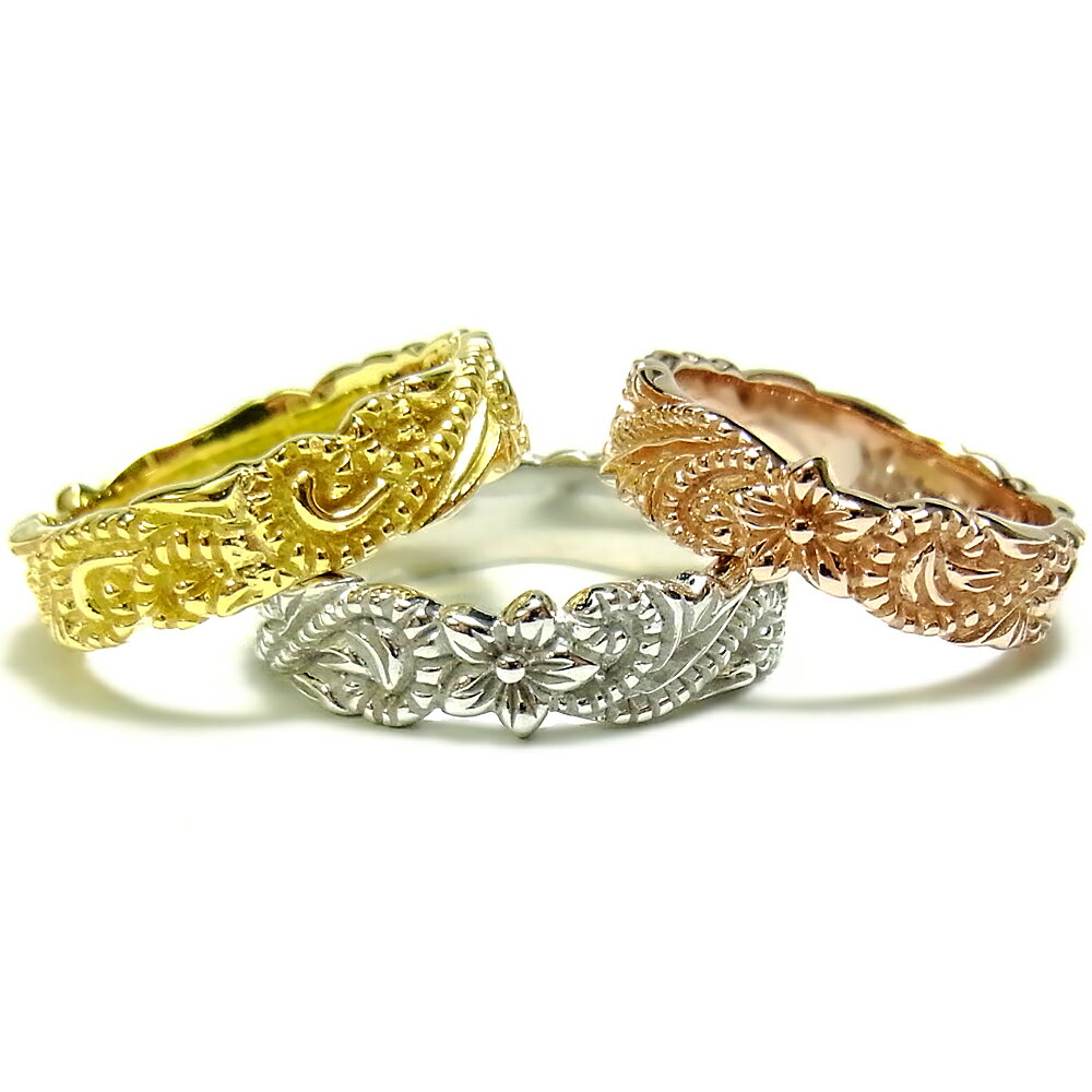 ハワイアンジュエリー リリ エグゼクティブ プラチナ 仕上げ サーフ リング 指輪 レディース メンズ シルバー925 誕生日 記念