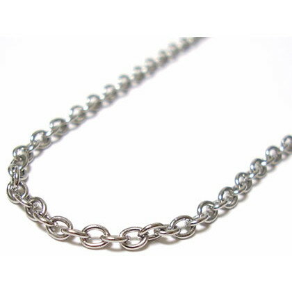 男女共に人気チェーン！ステンレスチェーン 40cmから100cmまでオーダーサイズ サージカルステンレス