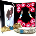 ペアバングル ハワイアンジュエリー ターコイズ カレイキニ スクロール 記念日 誕生日 プレゼント ギフト 花 入浴剤 写真フレーム フラワー サージカルステン...