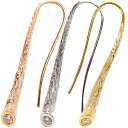 ハワイアンジュエリー ピアス 両耳用 ステンレス レディース シルバー ゴールド ピンクゴールド スクロール 波 フックピアス 揺れる ぶら下がり 金属アレルギ...